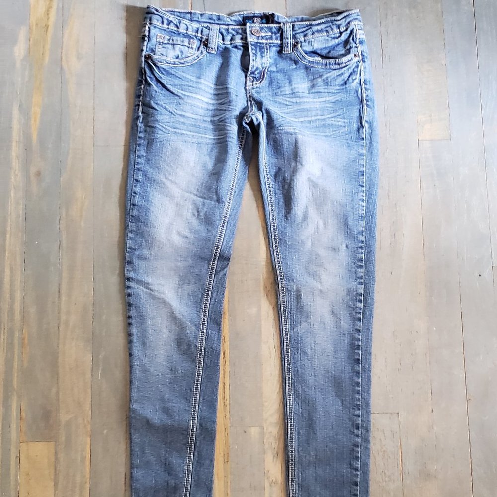Royal Blue skinny jeans